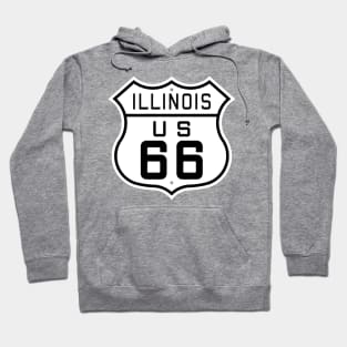 Illinois Route 66 Hoodie